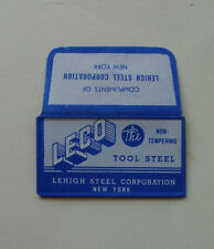 Vintage Razor Blade LECO Lehigh Steel Co Advertising- One Wrapped Blade picture