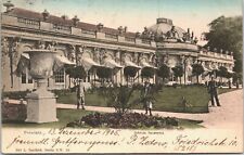 Germany Potsdam Schloss Sanssouci Vintage Postcard 01.44 picture