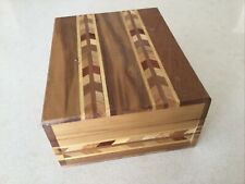Vintage Cedar Wood Small Box. picture