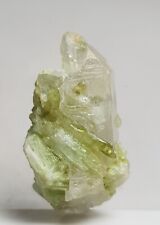11.75Ct Beautiful Natural Color Tourmaline Bunch With quratz Crystal  picture