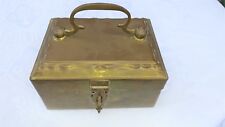 Antique Vintage Brass Box picture