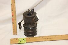 Vintage Premier British Made Brass Miners Carbide Lamp picture
