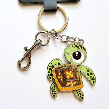 Loungefly Disney Pixar Finding Nemo Squirt Turtle Enamel Bag Charm Keychain picture