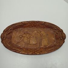Women Harvesting in the Field Carved Wood 3D Art The Gleaners by Jean Millet picture