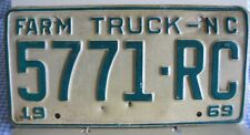 1969 North Carolina Farm Truck 5771-RC Green/White  picture