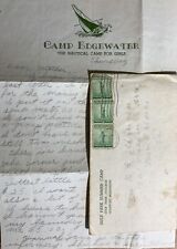 Camp Edgewater/NAUTICAL CAMP FOR GIRLS/Gulfport, MS/1943 Letter w/3-1¢ Stamps picture