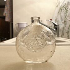 Fancy 1940s Possibly Holy Water Bottle Crown With Cross & Wreath Embossed Nice picture