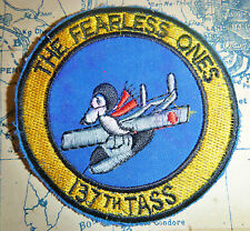 The Fearless Ones - SNOOPY RECON PATCH - USAF 137th TASS - Vietnam War - M.849 picture