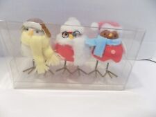 Target Wondershop Featherly Friends NEW Box of 3 Birds Hats/Scarfs picture