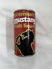 Mustang Malt Liquor Steel Can - Pull Tab, Top Opened - Pittsburgh Brewing Co. picture