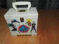 Vintage 1976 Super Case Super Heroes DC Comics 45 RPM RECORD CASE NICE picture