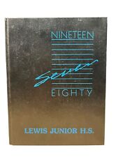 Lewis Junior High School Lancer 1987-88 San Diego CA Yearbook picture