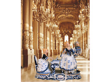Gorgeous Tabletop Porcelain Dancing Couple Decor picture