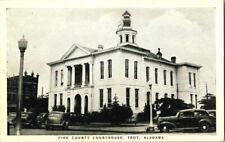 1930'S. PIKE COUNTY COURT HOUSE. TROY, ALABAMA. POSTCARD s7 picture