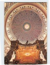 Postcard Interior of Baldachin Basilica of St. Peter Vatican City Vatican City picture