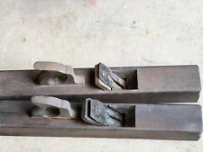 Antique PR. Wooden Block Plane Planer 22”.5 I.SORBY & ISSAC GREAVES Warranted picture