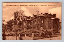 Providence RI-Rhode Island School Of Design Waterman Dormitory Vintage Postcard picture