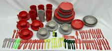 Massive Set - Vintage Branchell Color Flyte Melmac Dishes & Cutlery picture