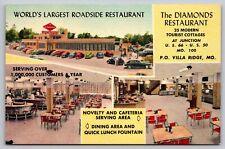 The Diamonds Restaurant Villa Ridge MO Missouri vintage postcard  (A1) picture