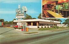 Royal Chef Restaurant Titusville Florida FL Old Cars Chrome c1960 Postcard picture