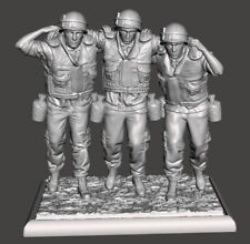 American Soldiers In Vietnam Scale 1:6 Color White 3D printed model kits DIY picture