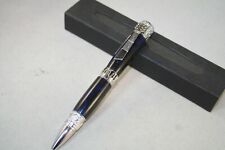 Handmade Deep Blue Sea Music Pen with Chrome Parts picture