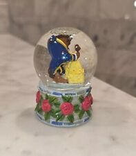 Vintage Disney Store Beauty and the Beast Mini Snow Globe Belle   picture