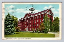 Lewisburg PA-Pennsylvania, Bucknell University, Vintage c1949 Souvenir Postcard picture