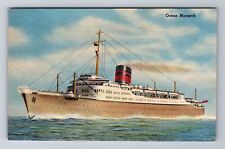 Ocean Monarch, Ship, Transportation, Antique, Vintage Souvenir Postcard picture