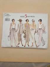 Vtg Vogue Sewing Pattern 1342 SZ 8-12  Loose-fitting Shirt, Pants Dress FF  picture