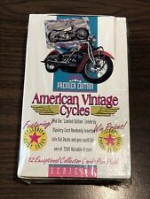 NEW American Vintage Cycles Series 1 Motorcycle Trading Card Box Set Premier ED picture