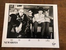 Newsboys Music Group Very Rare VNTG 10x8 Press Photo picture
