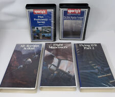 Vintage Sporty's/ATC VHS Aviation Training Center Videos 5 Tapes Lot Preowned picture