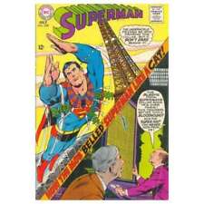Superman #208 1939 series DC comics Fine Full description below [b picture