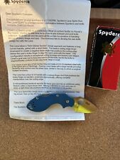 RARE DISCONTINUED SPYDERCO LAVA SPRINT RUN ONLY 1200 MADE picture