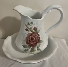 vintage wash basin and pitcher picture