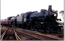 Postcard Canadian Pacific 4-6-2 #1271 & Semi-Streamline 4-6-4 NRHS Special 1958 picture