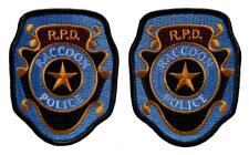 Resident Evil Raccoon Police R.P.D Patch (2pc 3.5 inch-Hook Fastener-R1) picture