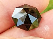 FACETED METEORITE SIC GLASSY CARBON SUPERNOVA DIAMOND picture
