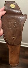 WWI M1912 Swivel Holster for M1911 Pistols Brown Leather picture
