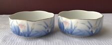 Pair of 2 Vintage Japanese Bowls, 4 1/2” x 4 1/2” x 2” picture
