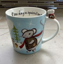 Starbucks 2010 Charming Mouse Squirrel Winter Holiday Coffee / Tea Mug 8 oz Cup picture