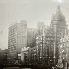 1924 Milwaukee Wisconsin Street National Bank VINTAGE PHOTO Original Snapshot picture