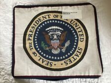 PRESIDENT OF THE UNITED STATES Presidential SEAL UNFINISH'D FABRIC PILLOW COVER picture