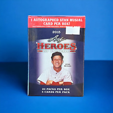 2015 Leaf Heroes Of Baseball Blaster Box picture