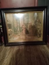 victorian picture frame antique large picture