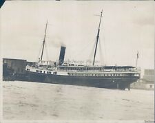 1913 Transportation Persian Collision Ship Historic 8x10 Vintage Press Photo picture