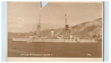 c1920'S Spanish Battle Ship Jaime I USS Pittsburgh RPPC Photo Vintage Postcard picture