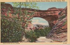 The Great Augusta Natural Bridge, San Juan County, Utah UT antique unposted picture