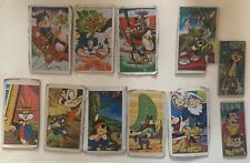 11 Japanese Menko cartoon cards - Tom & Jerry, Bugs Bunny, Pluto, Jetsons, etc. picture